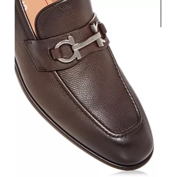 FERRAGAMO $995 Men\'s Foster Leather Loafers Size: 8.5